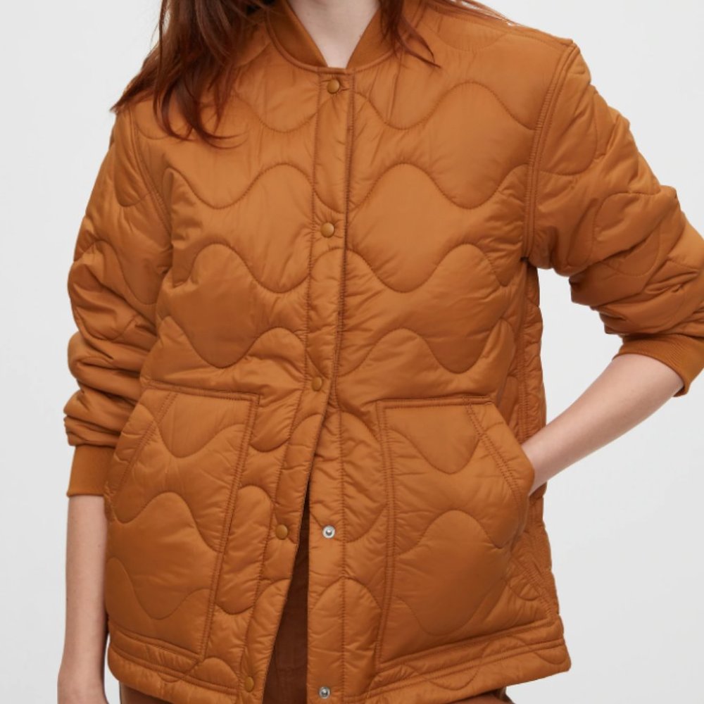 Gap Upcycled Quilted Puffer Jacket